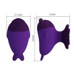 PRETTY LOVE - DOLPHIN MINI VIBRATORE CON CLIP
